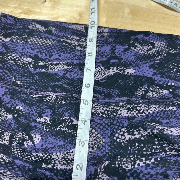Lululemon Align Pant II 25" Rip Wave Purple Thunder Black Women's Size 4 EUC - Picture 7 of 8